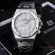 Knockoff Audemars Piguet Royal Oak 41mm Wrist Silver Steel Blue Sub-dials (6)_th.jpg